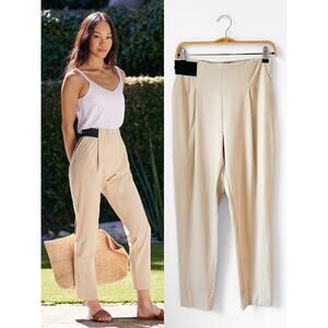 ADAY Turn It Up Pants in Sesame Khaki Tan small